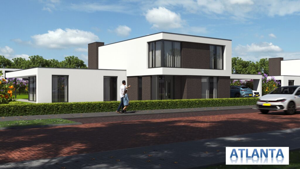 moderne kubistische woning M399